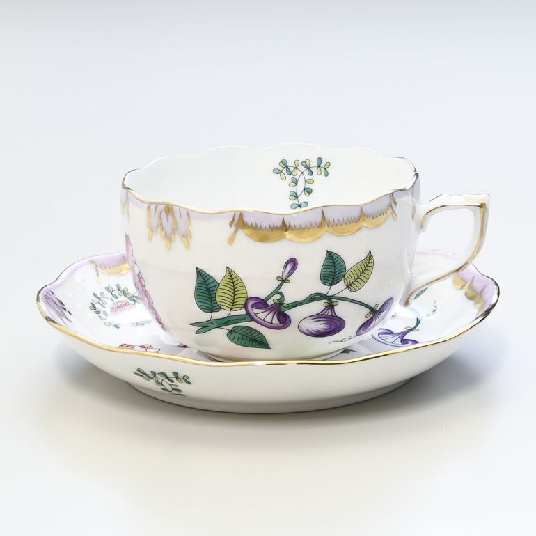 ヘレンド ティーカップ&ソーサー WBOシリーズ 洋食器 200ml 手描き 724000 WBO 【00724000-WBO】 カップアンドソーサー 【スペシャルラッピング660円(別売り)】