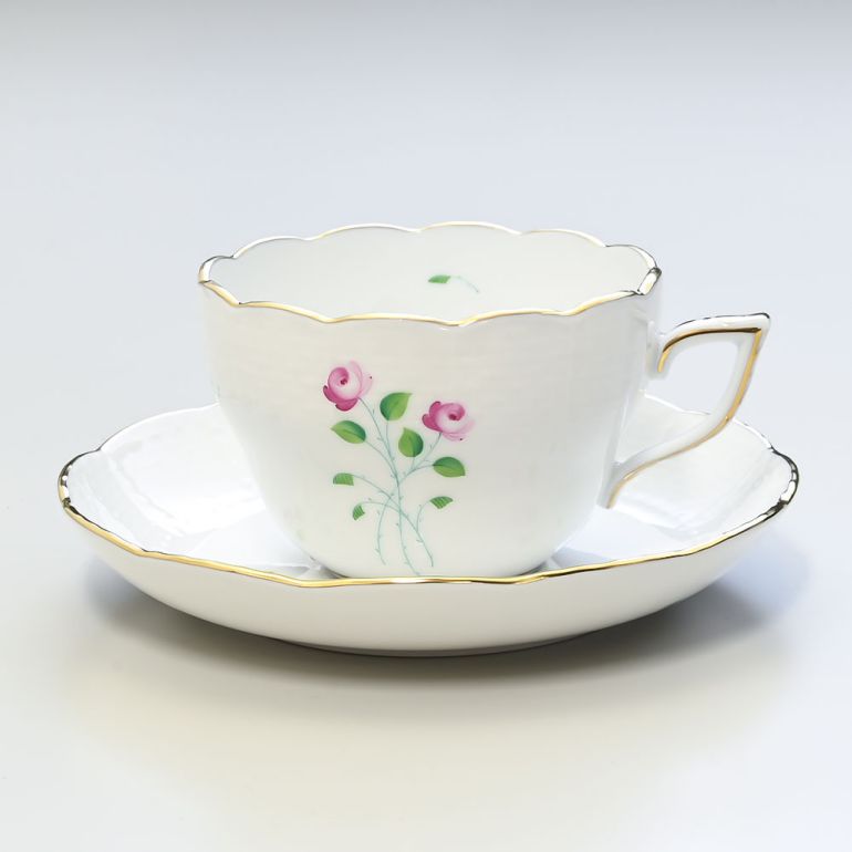 ヘレンド ティーカップ&ソーサー AKPシリーズ 洋食器 200ml 手描き 兼用カップ（ティー・コーヒー） 730000 AKP 【00730000-AKP】 カップアンドソーサー 【スペシャルラッピング660円(別売り)】