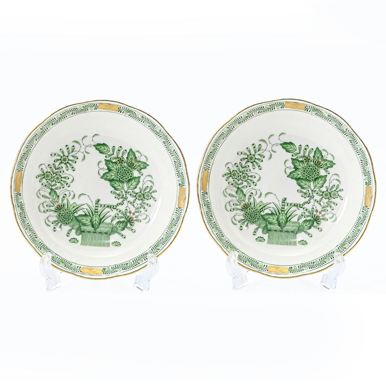 ヘレンド フルーツボウル ペア 2個セット インドの華 洋食器 手描き 13.5cm 704100 FV 【00704100-FV】【スペシャルラッピング660円(別売り)】