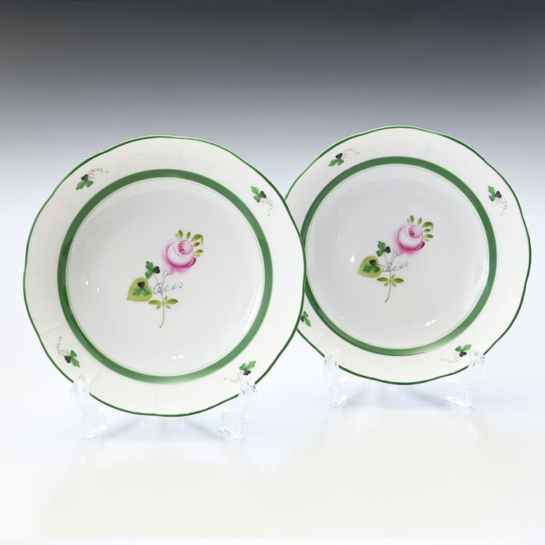 ヘレンド フルーツボウル ペア 2個セット ウィーンのバラ 洋食器 手描き 13.5cm 704100 VRH 【00704100-VRH】【スペシャルラッピング660円(別売り)】