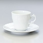 リチャードジノリベッキオホワイト波模様食器セット 8点セット白磁器カップソーサー リチャードジノリベッキオホワイト波模様食器セット 8点セット白