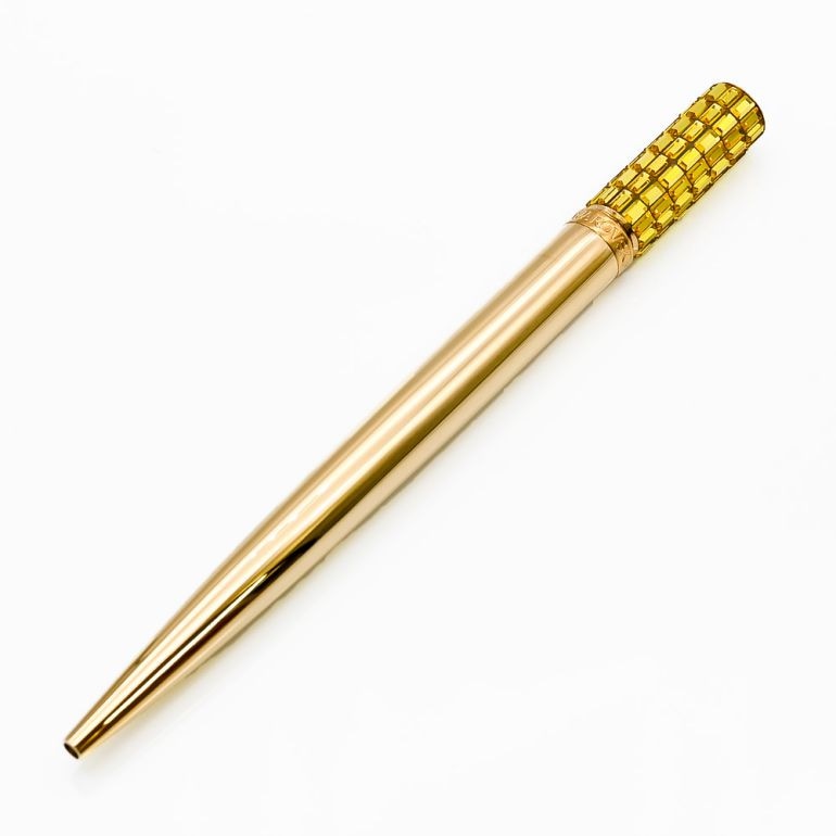 スワロフスキー SWAROVSKI LCT002 ボールペン イエローゴールド 5618156 名入れ有料可 名入れギフト ボールペン 文房具【スペシャルラッピング660円(別売り)】