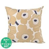 マリメッコ marimekko クッションカバー 50×50cm Unikko