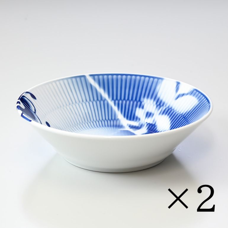 2枚セット ロイヤルコペンハーゲン 20周年記念シリーズ メガローズ 深皿 ディーププレート  17cm 2300600(1061056) 北欧食器 洋食器 【スペシャルラッピング1100円(別売り)】