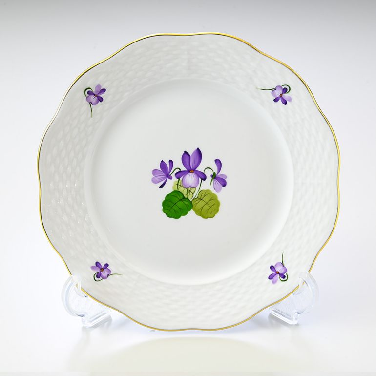 ヘレンド HEREND デザートプレート VIOLETシリーズ プレート 洋食器