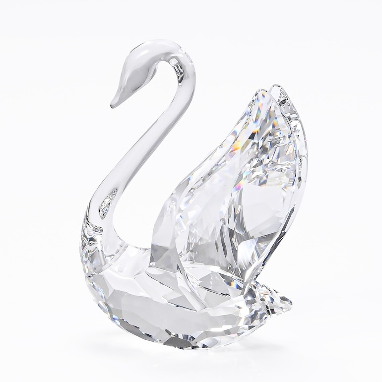 スワロフスキー SWAROVSKI オーナメント クリスタルフィギュア スワン