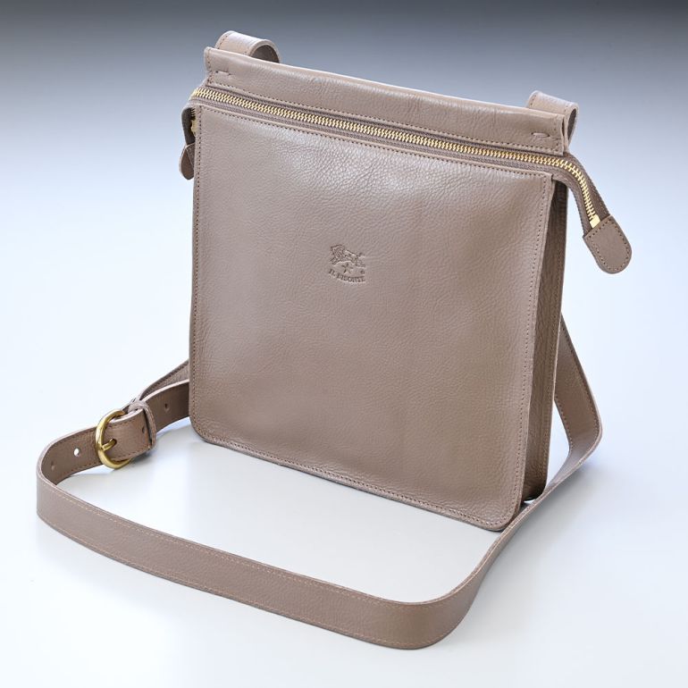 イルビゾンテ IL BISONTE バッグ ショルダーバッグ メンズ メッセンジャーバッグ バケッタレザー トルトラ BCR067PV0001 GY115B