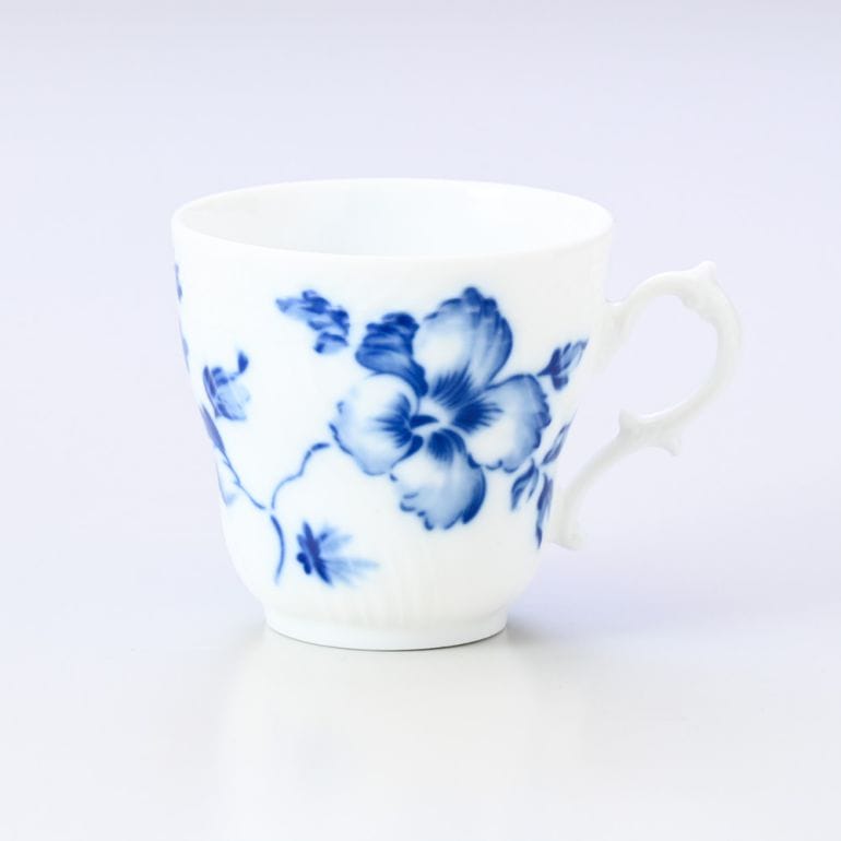 リチャードジノリ コーヒーカップ 120ml ジノリ1735 ローズブルー 洋食器 002RG00FTZ301 0125 G【スペシャルラッピング660円(別売り)】