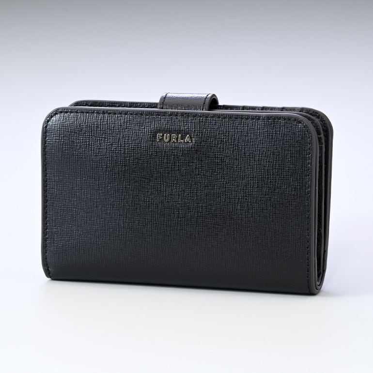 フルラ FURLA 財布 二つ折り財布 レディース バビロン コンパクト NERO ネロ PCX9UNO B30000 O6000 箔押し名入れ可有料 【スペシャルラッピング660円(別売り)】