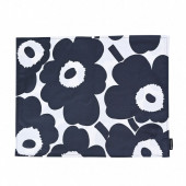 マリメッコ marimekko プレイスマット ランチョンマット PIENI UNIKKO ピエニ ウニッコ ブラック×ホワイト 071694 190 北欧雑貨 北欧デザイン クロネコゆうパケット限定
