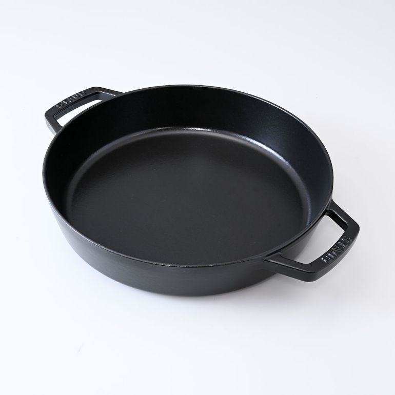 STAUB 鋳鉄 丸型 フライパン 26センチ ストウブ staub フライパン 26cm ラウンド スタッカブル