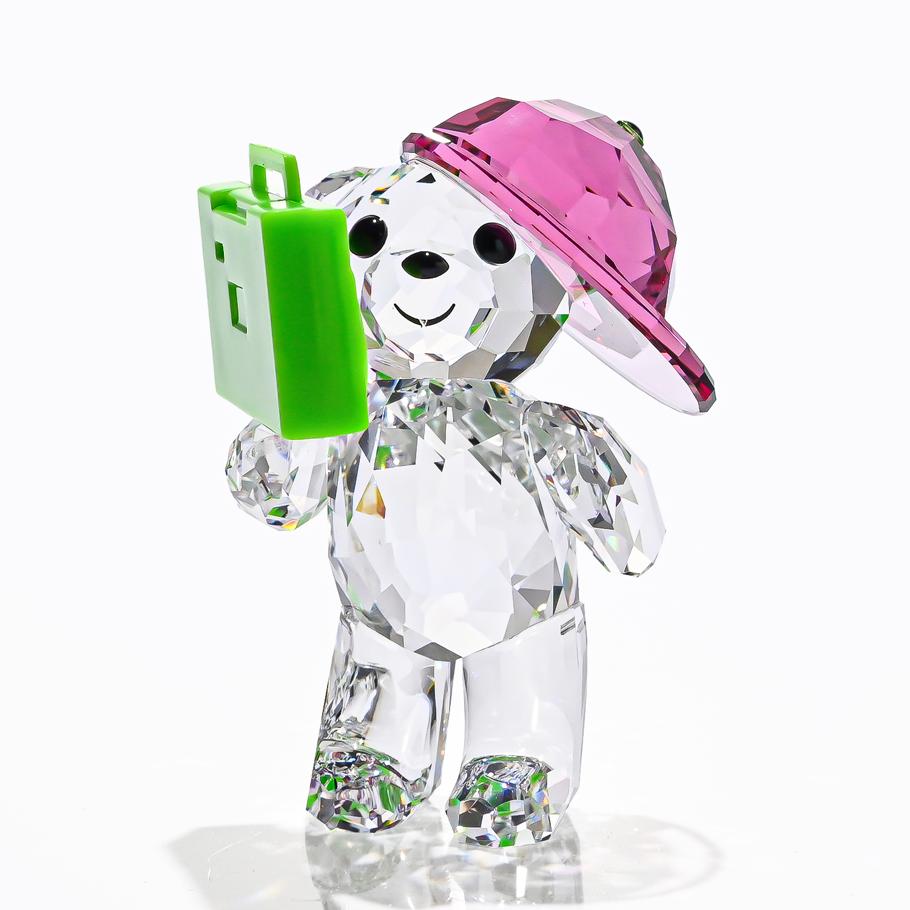 スワロフスキー SWAROVSKI フィギュリン KRISベア ‘90s Party フィギュア 5619215 インテリア オブジェ 置物【スペシャルラッピング660円(別売り)】