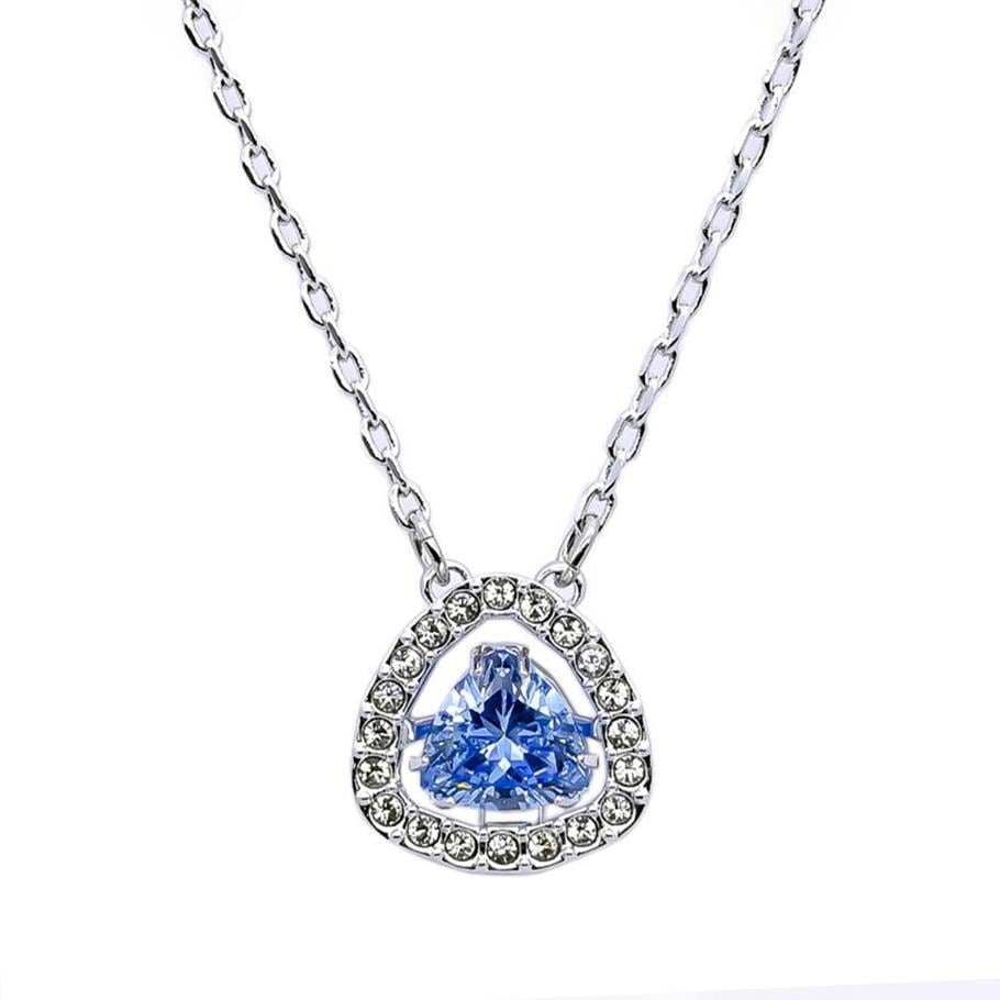 スワロフスキー SWAROVSKI ネックレス レディース Millenia ミレニア シルバー ブルー 5640290【スペシャルラッピング660円(別売り)】