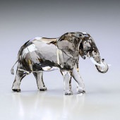 スワロフスキー SWAROVSKI クリスタルフィギュア Elegance of Africa SCS 35周年記念作品 ゾウ Zena オブジェ インテリア 5607667