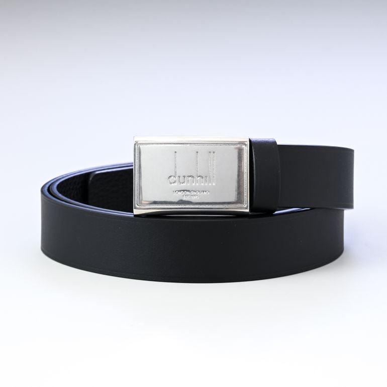 dunhill ダンヒル ベルト レザー オートマティック ブラック 小物