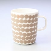【名入れ可有料】マリメッコ marimekko マグカップ コップ 250ml 食器 ラシィマット クレイ×ホワイト 071873 180 北欧食器 洋食器【スペシャルラッピング660円(別売り)】|