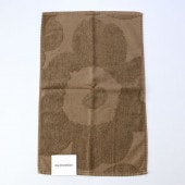 マリメッコ marimekko タオル ゲストタオル フェイスタオル 30cm×50cm UNIKKO ウニッコ ダークサンド 071782 300 名入れ 刺しゅう可有料 北欧雑貨 北欧デザイン  