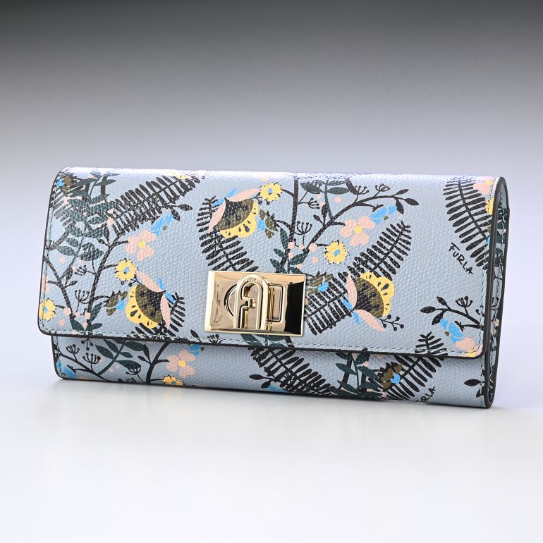 フルラ FURLA 長財布 レディース ターンロック ウォレット トニ アルテミシア PCV0ACO BX1189 1317S 1007 名入れ可有料 箔押し 【スペシャルラッピング660円(別売り)】