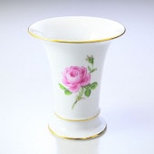 マイセン ピンクローズ ピンクの薔薇 ティーカップ＆ソーサー 150cc