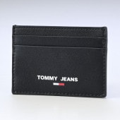 トミーヒルフィガー TOMMY HILFIGER カードケース 名刺入れ TOMMY JEANS メンズ ヨーロッパモデル 高品質 ブラック AM0AM10416 BDS BK 【スペシャルラッピングB対応(別売り)】