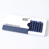 MONT BLANC 万年筆 インクカートリッジ付き インクカートリッジ、ロイヤルブルー - 高級インクカートリッジ