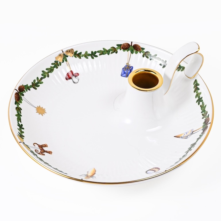 ロイヤルコペンハーゲン スターフルーテッド クリスマス キャンドル