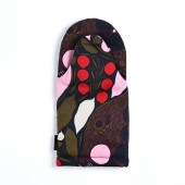 マリメッコ marimekko ミトン Pieni Rusakko ピエニ ルサッコ ブラウン×ピンク 71968 530 刺しゅう可有料 北欧雑貨 北欧デザイン クロネコゆうパケット限定 送料無料|