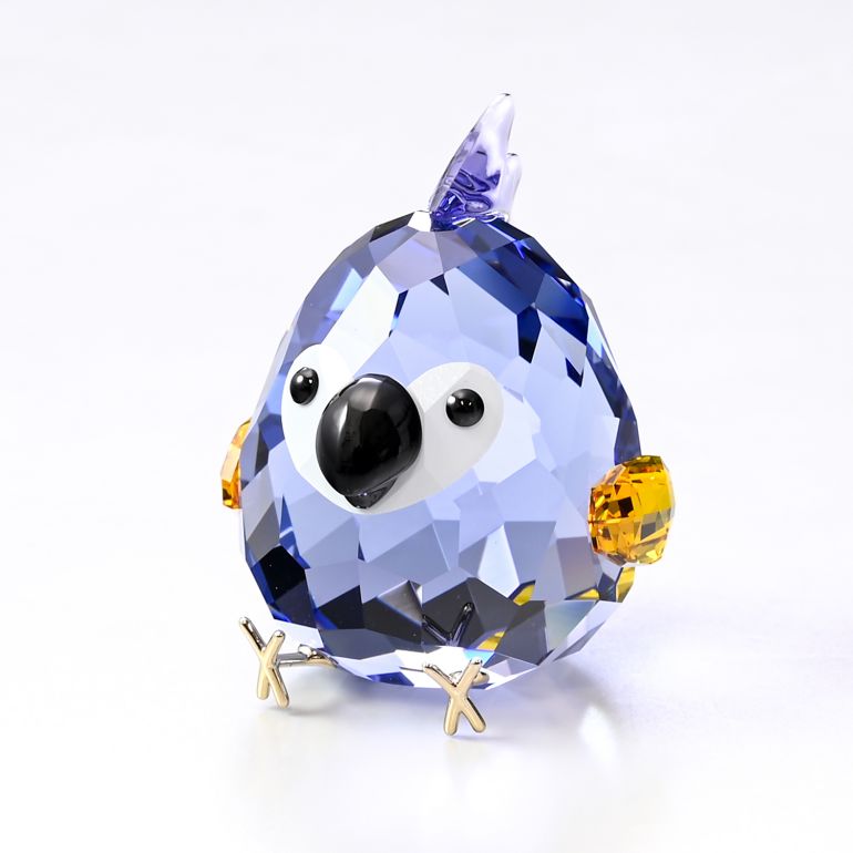 スワロフスキー SWAROVSKI クリスタルフィギュア All you Need are Birds コンゴウインコ パープル 5644843 インテリア オブジェ 置物【スペシャルラッピング660円(別売り)】
