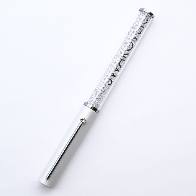 スワロフスキー SWAROVSKI ボールペン Crystalline Gloss クリスタルライン グロス シルバー 5568761 【名入れ有料可】 名入れギフト ボールペン 文房具【スペシャルラッピング660円(別売り)】