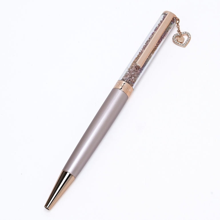 スワロフスキー SWAROVSKI ボールペン Crystalline ハート ローズゴールド ピンク クリスタルライン 5527536 名入れ有料可 名入れギフト ボールペン 文房具【スペシャルラッピング660円(別売り)】