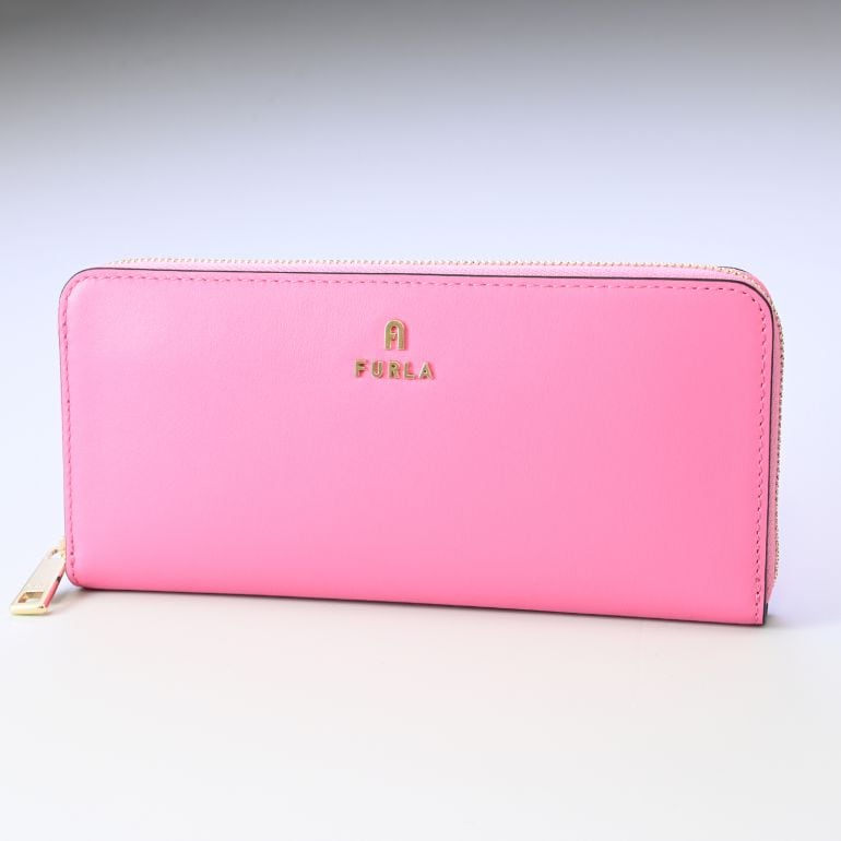 フルラ FURLA 長財布 レディース CAMELIA カメリア ラウンドファスナー ジップアラウンド ブロッサム WP00313 AX0733 2026S 純正紙袋・リボン付属