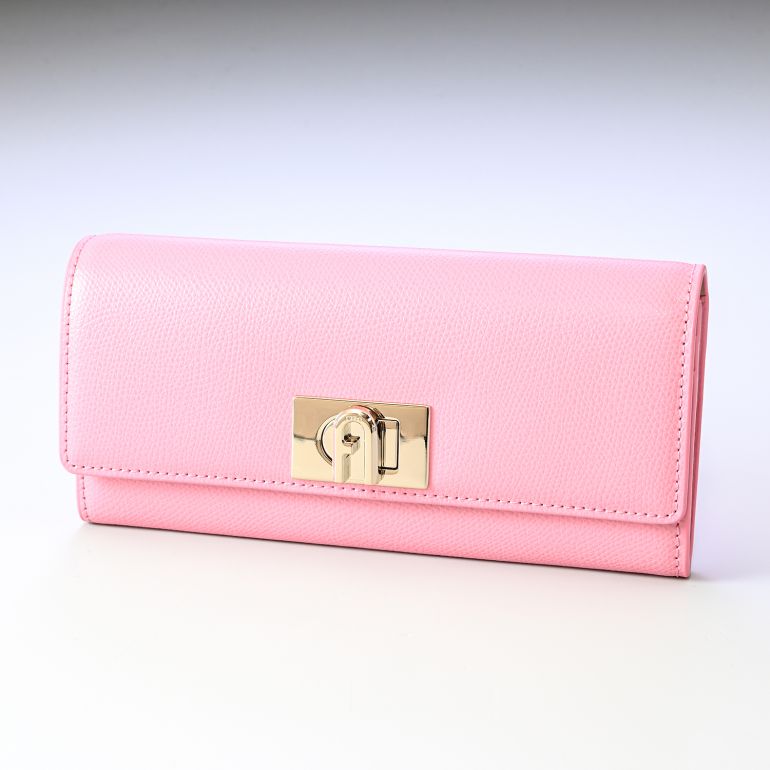 フルラ FURLA 長財布 レディース ターンロック ウォレット ベゴニアス×バレリーナ PCV0ACO ARE000 2328S 名入れ可有料 箔押し 【スペシャルラッピング660円(別売り)】