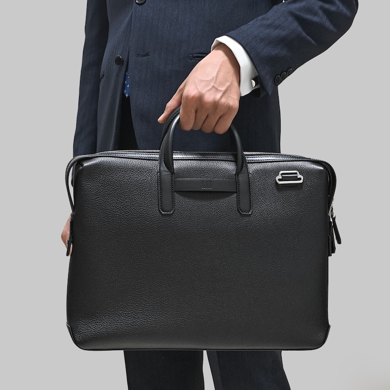 【美品】dunhill ダンヒル　大容量ビジネストートバッグ dunhill（ダンヒル） トートバッグ 1893 HARNESS N/S TOTE ハーネス