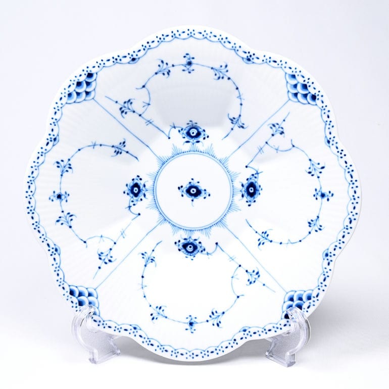 ロイヤルコペンハーゲン ブルーフルーテッド ハーフレース ペタルボウル 1102397(1024806) 北欧食器 洋食器 【スペシャルラッピング660円(別売り)】