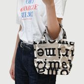 マリメッコ marimekko トートバッグ レディース Pieni Ahkera Unikko Logo  ベージュ×ブラック 091685 889 北欧雑貨 北欧デザイン|バッグ|アイテムリスト