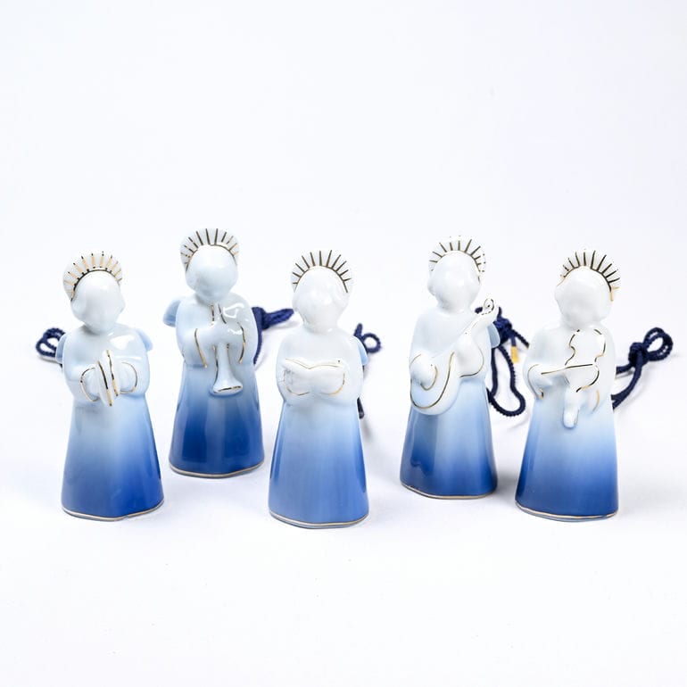 ロイヤルコペンハーゲン アニュアル フィギュリン クリスマスエンジェル オーケストラ オーナメント 2023年 5体セット 1252094 1252095 1252096 1252097 1252098 インテリア オブジェ 置物 北欧食器 洋食器 【スペシャルラッピング660円(別売り)】