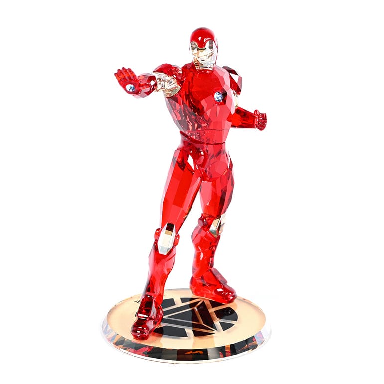 スワロフスキー SWAROVSKI クリスタルフィギュア アイアンマン Iron man マーベル 5649305 インテリア オブジェ 置物 【スペシャルラッピング660円(別売り)】