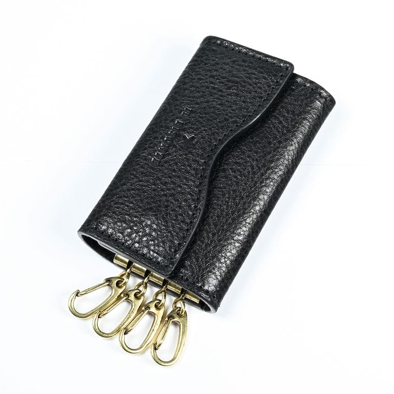 イルビゾンテ IL BISONTE キーケース メンズ レディース オリヴェータ OLIVETA ネロ ブラック SKH144PV0001BK110B 箔押し名入れ可有料【スペシャルラッピング660円(別売り)】