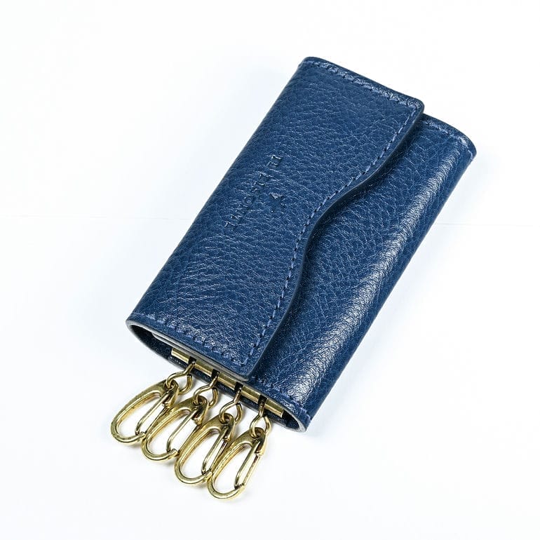 イルビゾンテ IL BISONTE キーケース メンズ レディース オリヴェータ OLIVETA ブルー SKH144PV0001BL137B 箔押し名入れ可有料【スペシャルラッピング660円(別売り)】