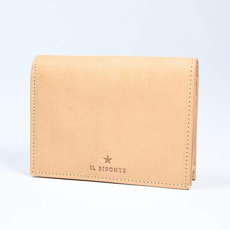 イルビゾンテ IL BISONTE 財布 二つ折り財布 メンズ レディース オリヴェータ OLIVETA ナチュラル ヌメ SSW014PV0001NA113B【スペシャルラッピング660円(別売り)】