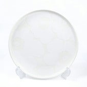 【名入れ可有料】マリメッコ marimekko プレート 20cm Oiva Unikko ウニッコ ナチュラルホワイト×ホワイト 食器 皿 072590 100 北欧食器 洋食器【スペシャルラッピン