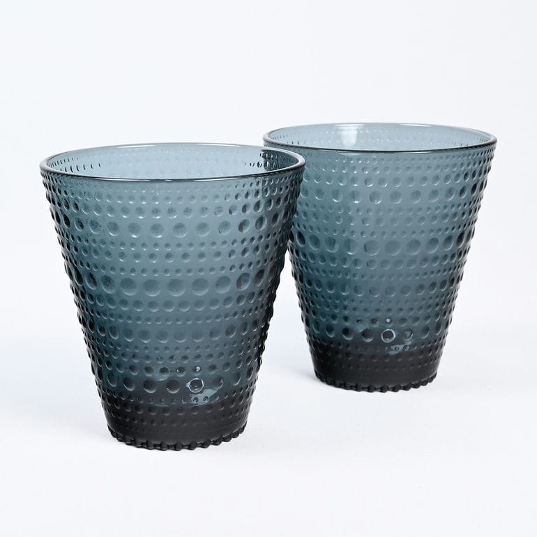 イッタラ iittala カステヘルミ 300ml グラス ペア タンブラー 2個セット ダークグレー 1057030 北欧食器 洋食器【スペシャルラッピング660円(別売り)】