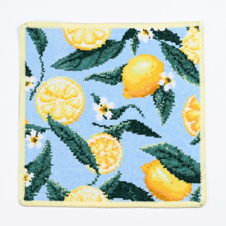 フェイラー FEILER ハンカチ ハンドタオル 25cm レディース レモン&リーブス 刺しゅう名入れ可有料 名入れギフト ネコポス限定 送料無料<br>【スペシャルラッピング660円(別売り)】