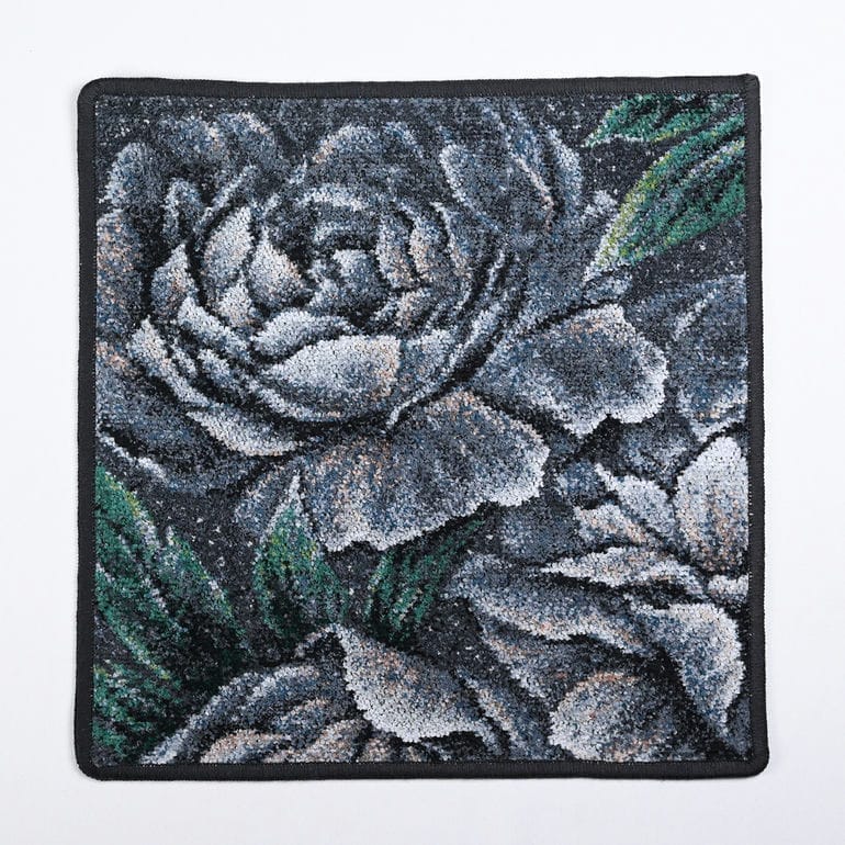 フェイラー FEILER ハンカチ ハンドタオル 30cm レディース ダークピオニーグレイ 刺しゅう名入れ可有料 名入れギフト ネコポス限定 送料無料<br>【スペシャルラッピング660円(別売り)】