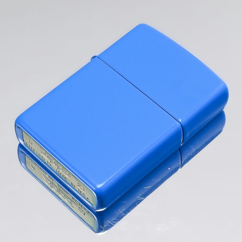 ZIPPO ジッポー ライター ジッポ クラシック スカイブルー 48628 喫煙具 煙草 たばこ 名入れ可有料<br>クロネコゆうパケット限定