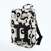 マリメッコ marimekko リュック バッグ バックパック MONO UNIKKO モノ ウニッコ レディース ブラック×オフホワイト 92195 092195 908 母の日 北欧雑貨 北欧デザ
