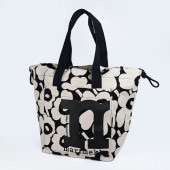 マリメッコ marimekko トートバッグ MONO CITY UNIKKO モノ ミニ シティ ウニッコ レディース ブラック×オフホワイト 92196 092196 908 母の日 北欧雑貨 北