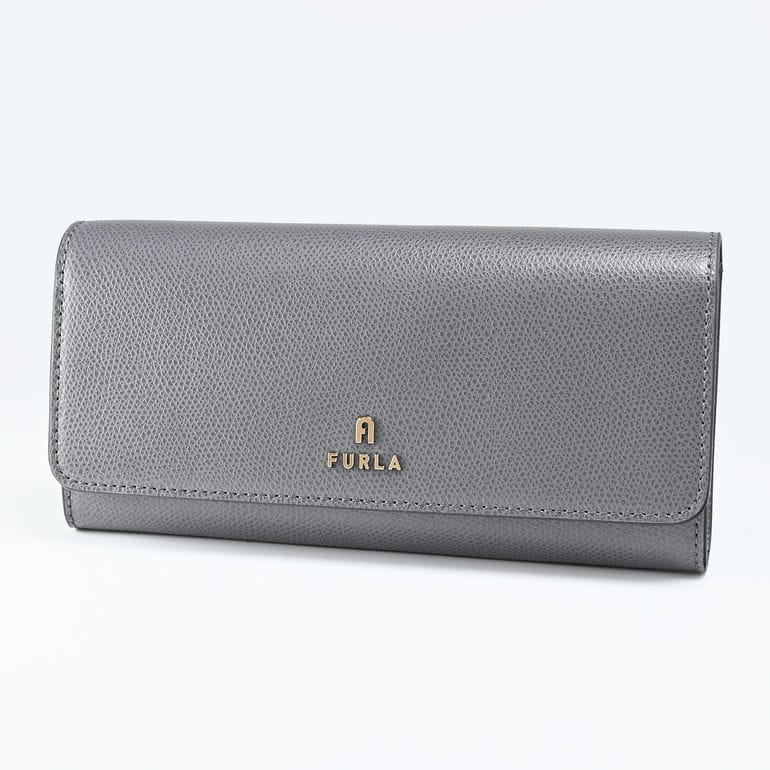フルラ FURLA 長財布 レディース CAMELIA カメリア コンチネンタル SOIL MARMO グレー系×グレージュ系 WP00317 ARE000 2505S ウォレット 名入れ可有料 箔押し 【スペシャルラッピング660円(別売り)】