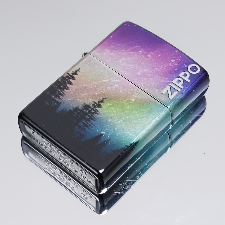 ZIPPO ジッポー ライター ジッポ COLORFUL SKY マルチカラー 48771 喫煙具 煙草 たばこ 名入れ可有料<br>ネコポス限定
