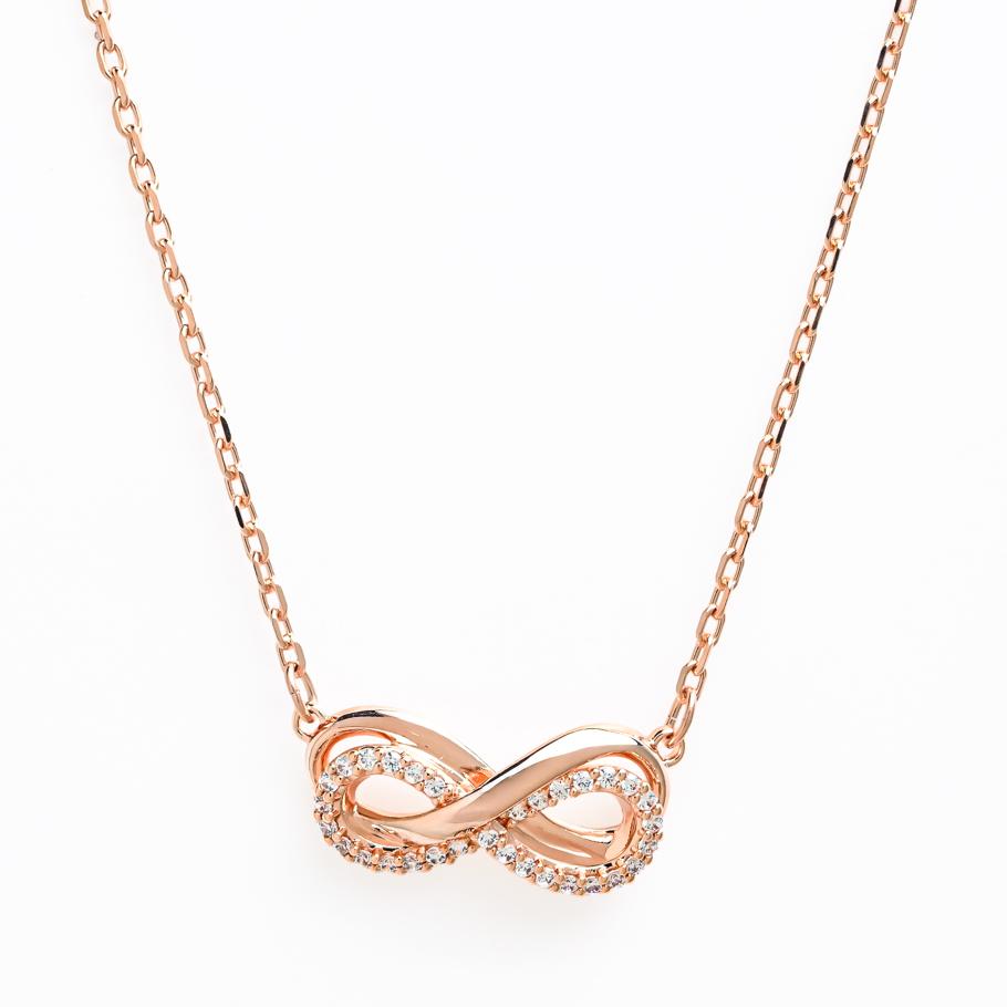 スワロフスキー SWAROVSKI ネックレス Hyperbola パヴェ ペンダント クリア×ローズゴールド 5684084 ジュエリー 双曲線【スペシャルラッピング660円(別売り)】